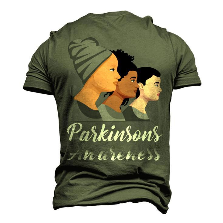 Parkinsons Awareness Grey Women Parkinsons Parkinsons Awareness Men's 3D Print Graphic Crewneck Short Sleeve T-shirt