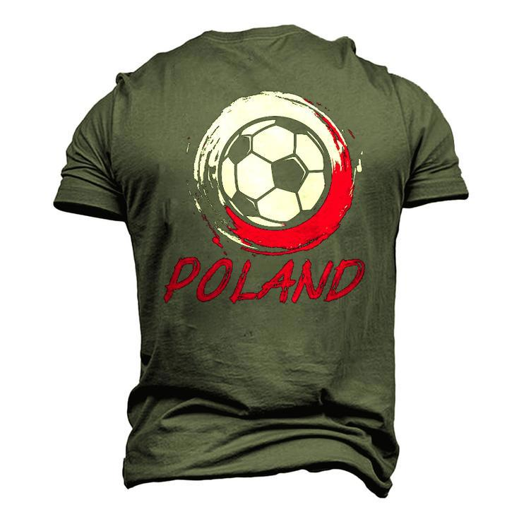 Poland Polish Soccer Jersey I Flag Football Men's 3D T-Shirt Back Print