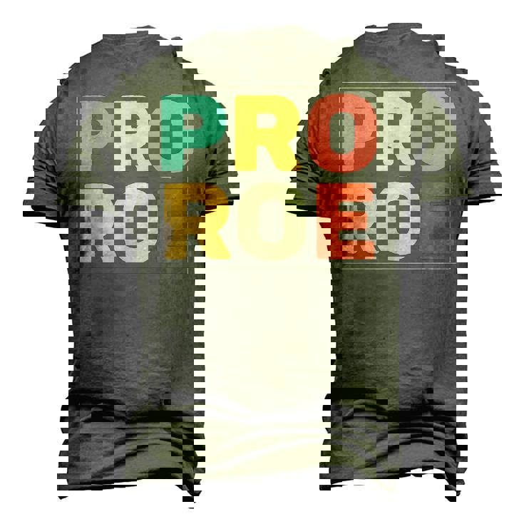 Pro Roe V3 Men's 3D T-Shirt Back Print Pro Roe V3 Men's 3D T-Shirt Back Print