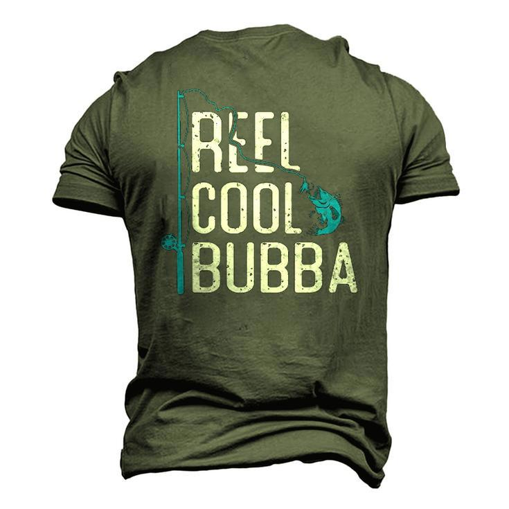 Reel Cool Bubba Fishing Fathers Day Fisherman Bubba Men's 3D T-Shirt Back Print