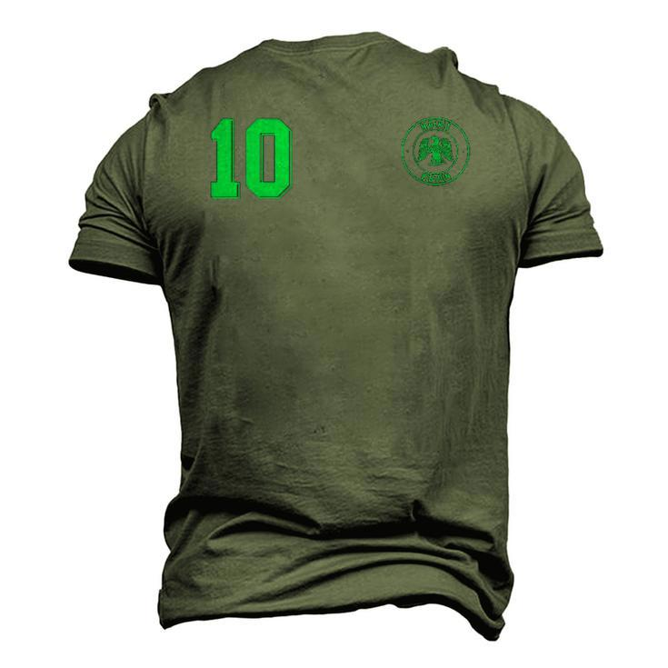 Retro Nigeria Football Jersey Nigerian Soccer Away Men's 3D T-Shirt Back Print