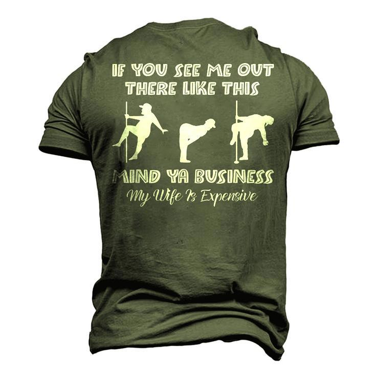 If You See Me Out There Like This Fat Guy Man Husband Men's 3D T-Shirt Back Print