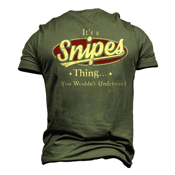 Snipes Shirt Personalized NameShirt Name Print T Shirts Shirts With Name Snipes Men's 3D T-shirt Back Print