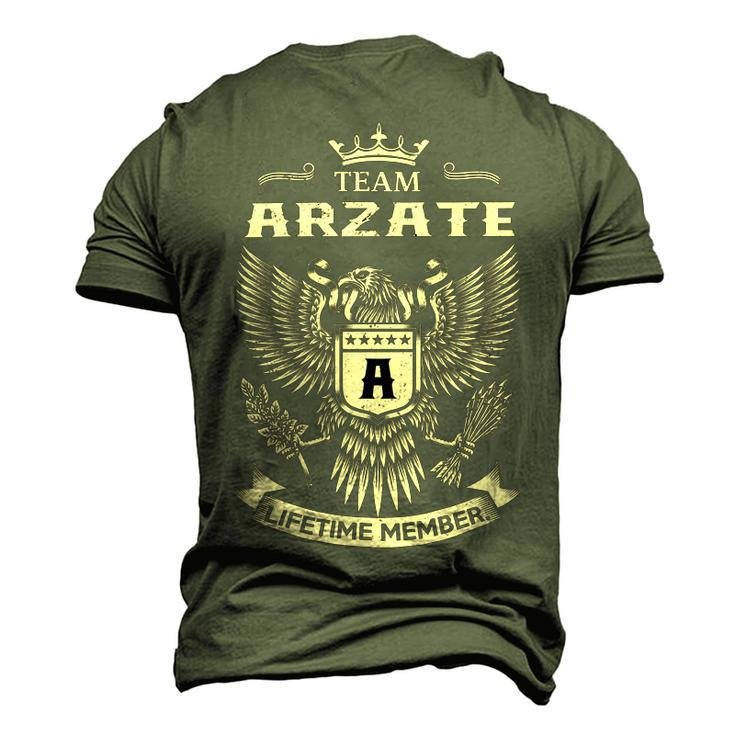 Team Arzate Lifetime Member V5 Men's 3D T-shirt Back Print