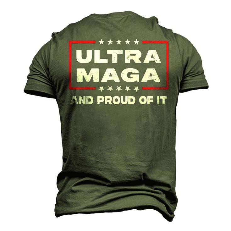 Ultra Maga Proud Ultra-Maga Men's 3D T-Shirt Back Print