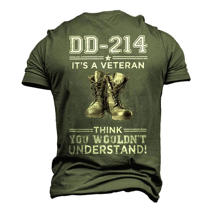 Veteran Its A Veteran Thing You Wouldnt Understand 93 Navy Soldier Army Military Men's 3D Print Graphic Crewneck Short Sleeve T-shirt