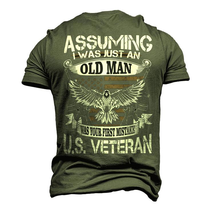 Veteran Us Veteran 204 Navy Soldier Army Military Men's 3D Print Graphic Crewneck Short Sleeve T-shirt