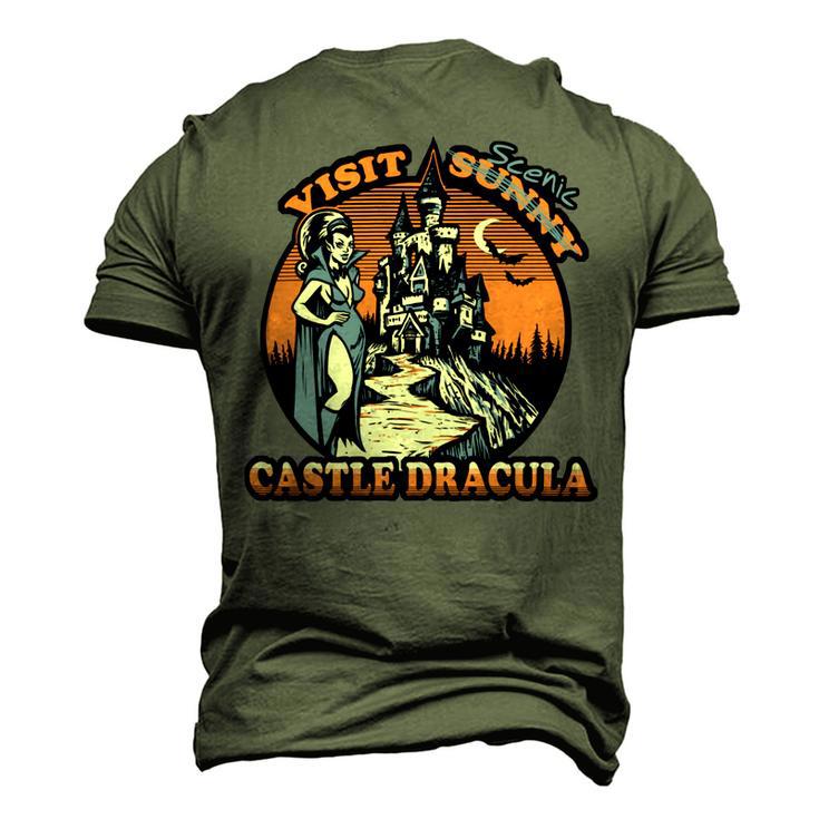 Visit Scenic Castle Dracula 220 Trending Shirt Men's 3D Print Graphic Crewneck Short Sleeve T-shirt