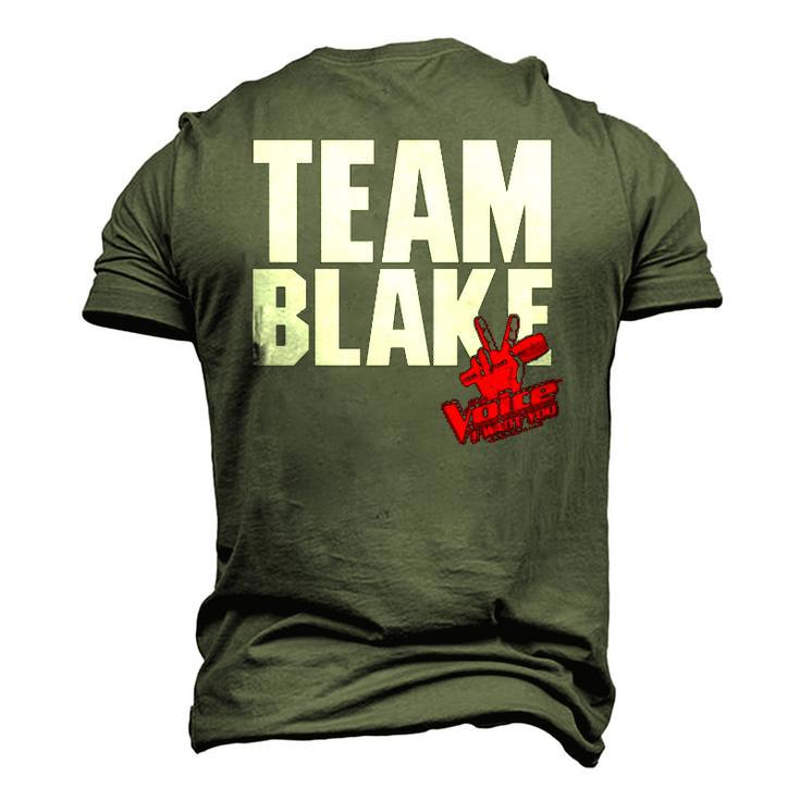 The Voice Blake Team Men's 3D T-Shirt Back Print
