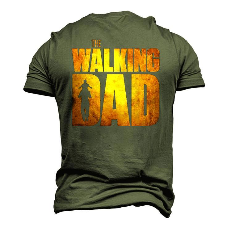 Walking Dad Fathers Day Best Grandfather Men Fun Men's 3D T-Shirt Back Print
