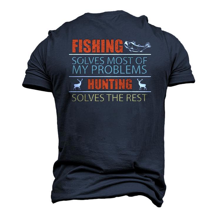 Angler Fish Fishing And Hunting Camping Men's 3D T-Shirt Back Print