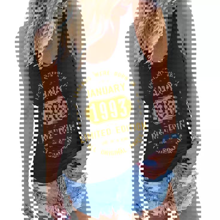1993 January Birthday Gift   1993 January Limited Edition Women Flowy Tank