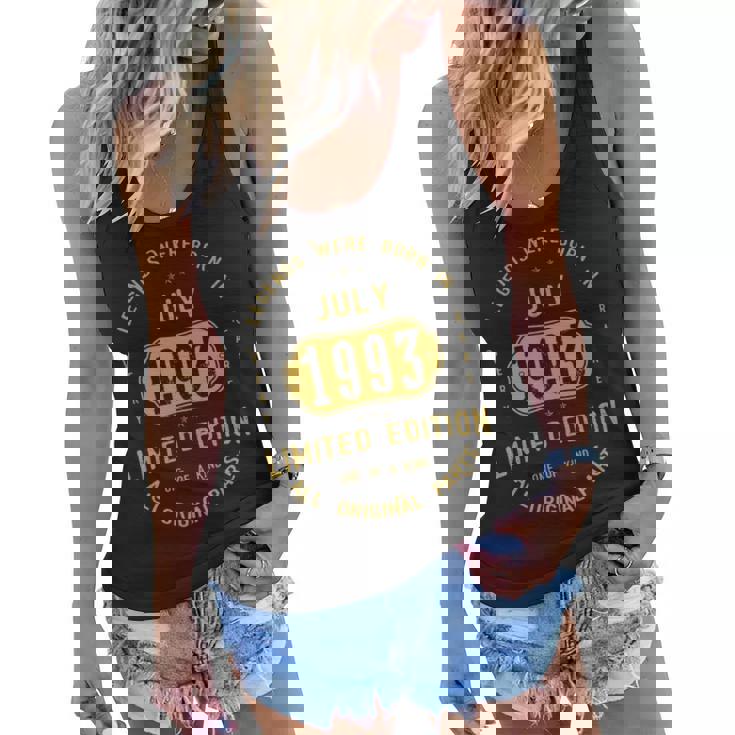 1993 July Birthday Gift   1993 July Limited Edition Women Flowy Tank