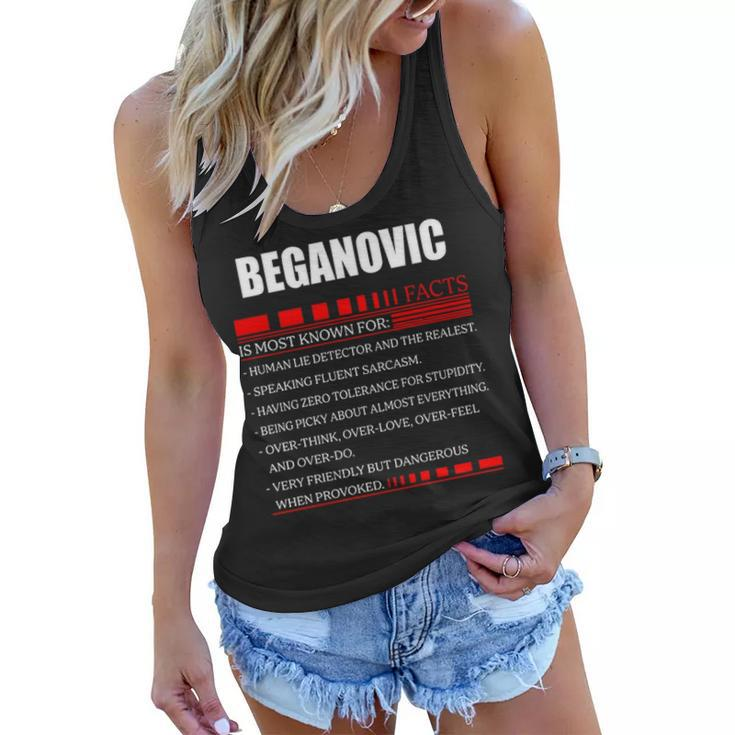 Beganovic Fact Fact T Shirt Beganovic Shirt  For Beganovic Fact Women Flowy Tank