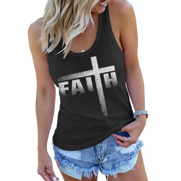 Christian Faith & Cross  Christian Faith & Cross   Women Flowy Tank