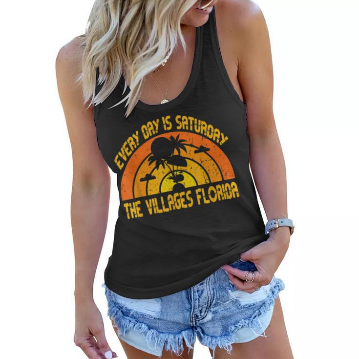 Every Day Is Saturday The Villages Florida  Women Flowy Tank