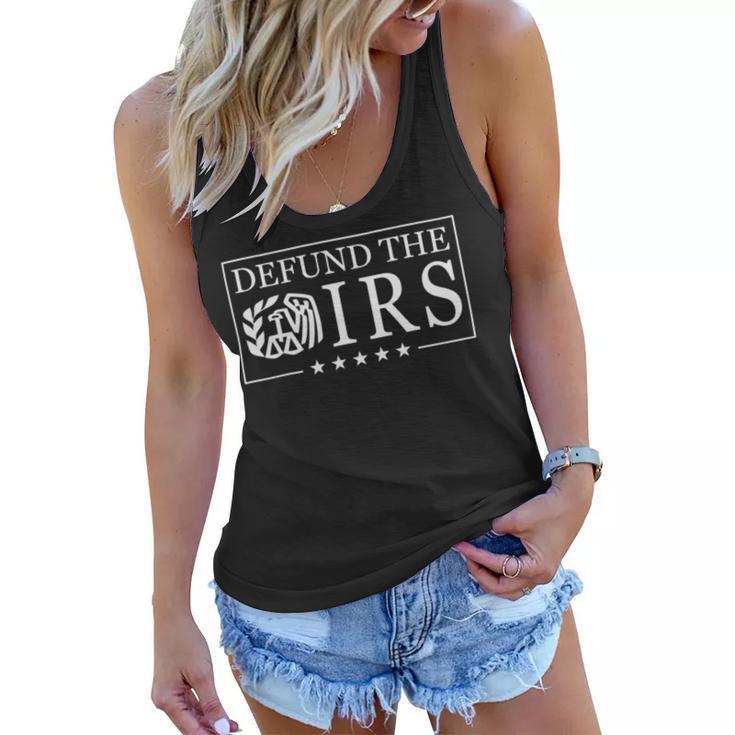 Funny Humor Irs Defund The Irs V2 Women Flowy Tank