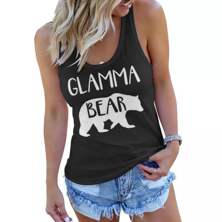 Glamma Grandma Gift   Glamma Bear Women Flowy Tank