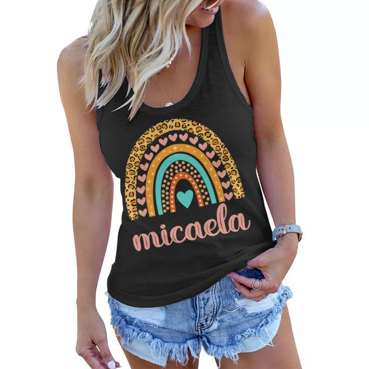 Micaela Micaela Name Birthday Shirt 26 Shirt Women Flowy Tank