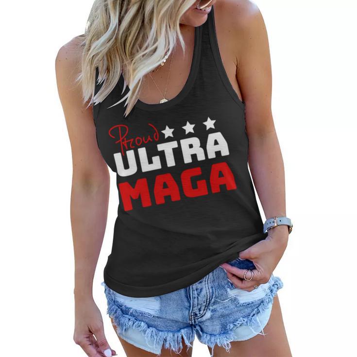 Proud Ultra Maga V6 Women Flowy Tank