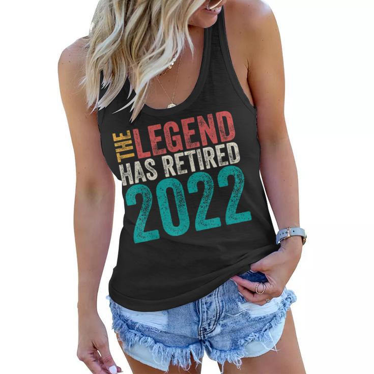 Retired 2022 I Worked My Whole Life For This Retirement  Women Flowy Tank