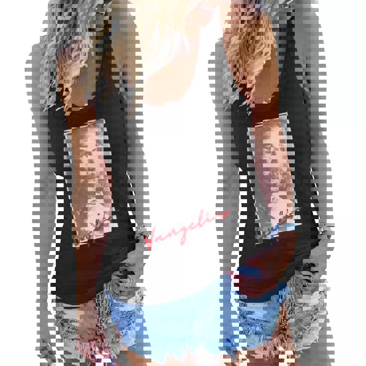 Rip Vangelis Evángelos Odysséas Papathanassíou Women Flowy Tank