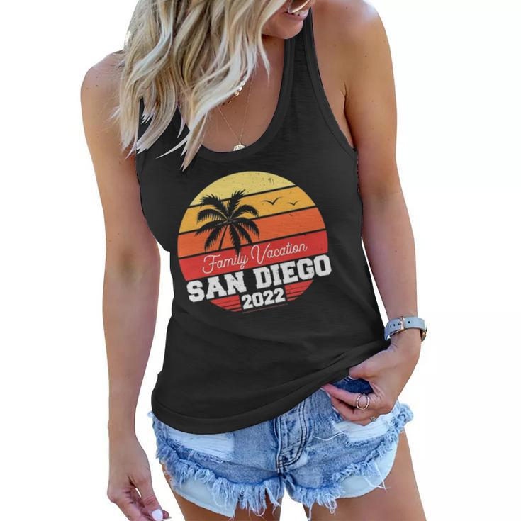 San Diego Family Vacation 2022 Matching Family Group Women Flowy Tank