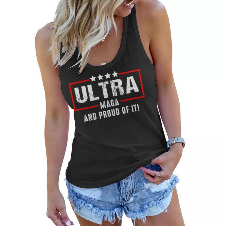 Ultra Maga And Proud Of It  V27 Women Flowy Tank