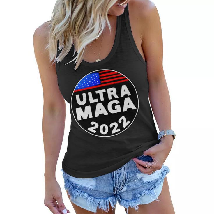 Ultra Maga Donald Trump Joe Biden America Women Flowy Tank