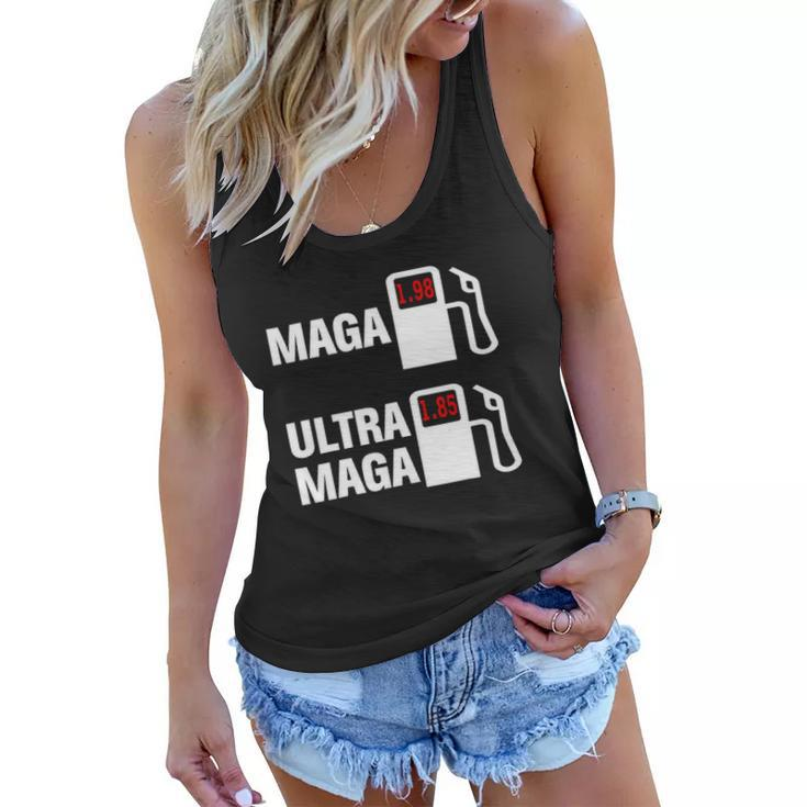 Ultra Maga Maga King Anti Biden Gas Prices Republicans Women Flowy Tank