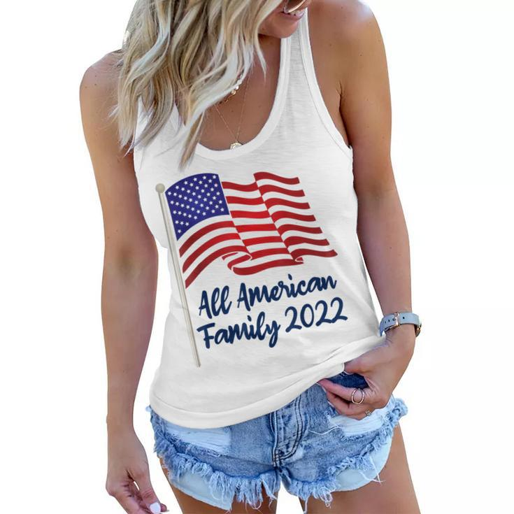 All American Family Reunion Matching - 4Th Of July 2022  Women Flowy Tank