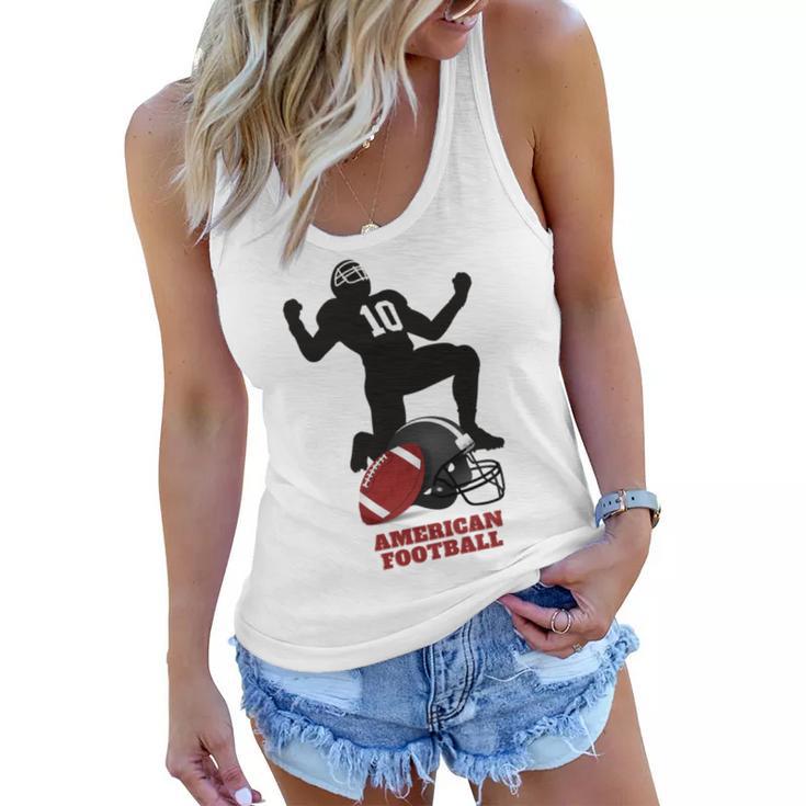 American Football Women Flowy Tank