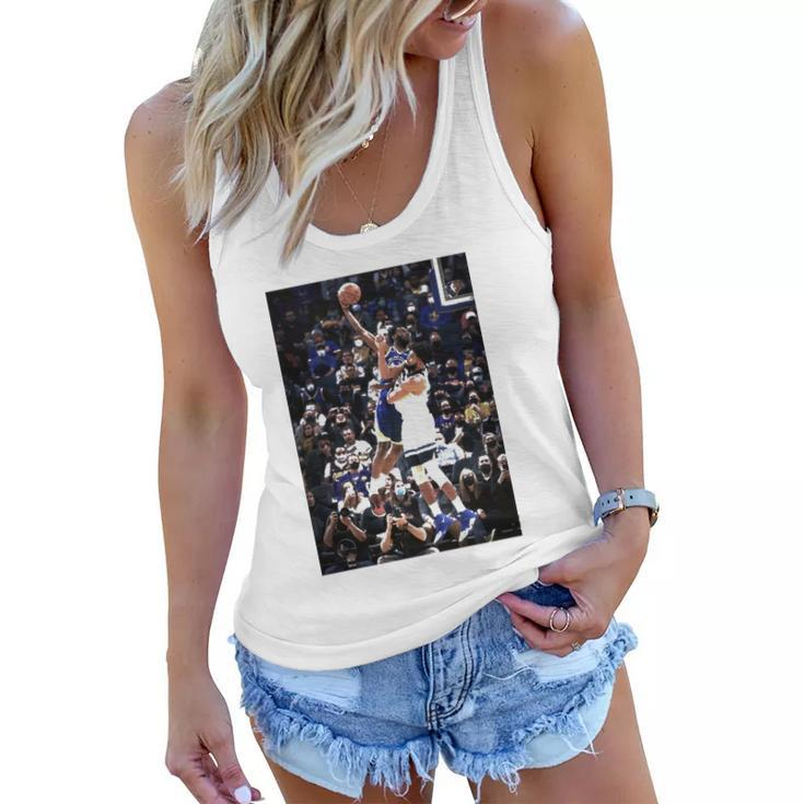 Andrew Wiggins Posterized Karl-Anthony Towns Basketball Lovers Gift Women Flowy Tank