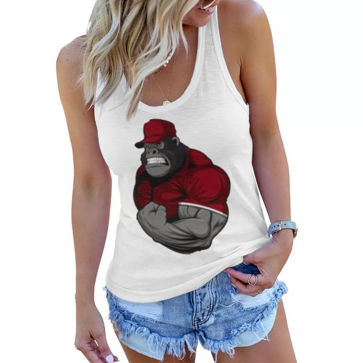 Gorilla Muscle Women Flowy Tank