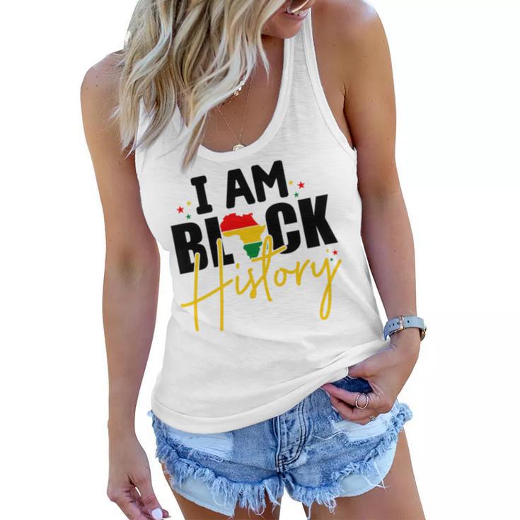 I Am Black History V2 Women Flowy Tank