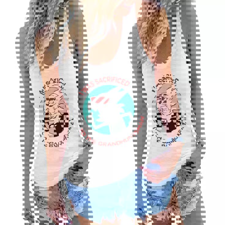 I Was Sacrificed To The Grand Huntsman Women Flowy Tank