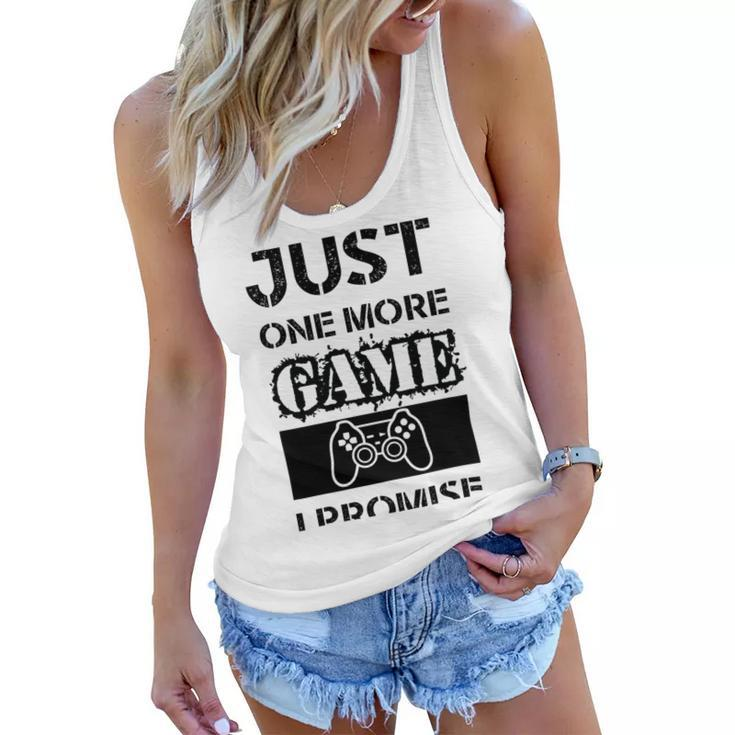 Just One More Game I Promise Women Flowy Tank