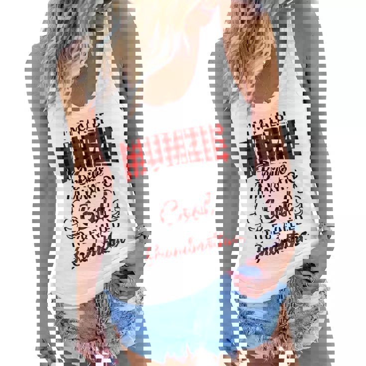 Mumzie Grandma Gift   Im Called Mumzie Because Im Too Cool To Be Called Grandmother Women Flowy Tank