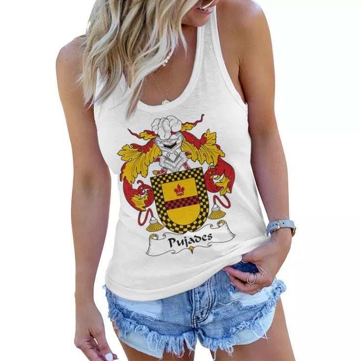 Pujades Coat Of Arms   Family Crest Shirt Essential T Shirt Women Flowy Tank