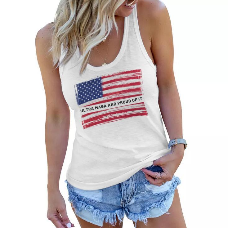 Ultra Maga And Proud Of It A Ultra Maga And Proud Of It V16 Women Flowy Tank