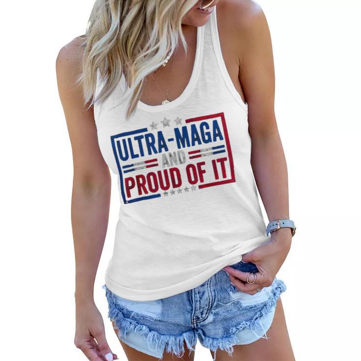 Ultra Maga And Proud Of It A Ultra Maga And Proud Of It V4 Women Flowy Tank