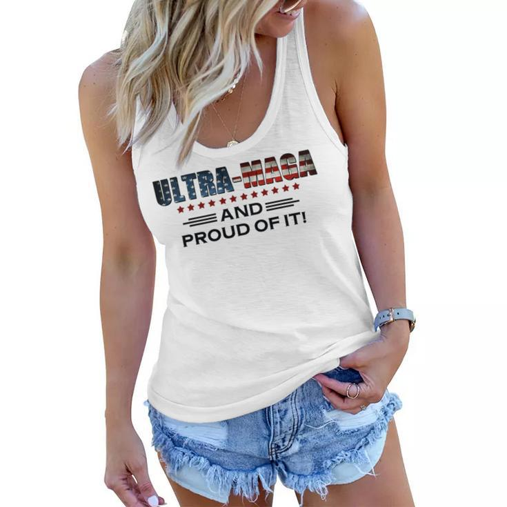 Ultra Maga And Proud Of It Ultramaga 2024 Make America Great Again Women Flowy Tank