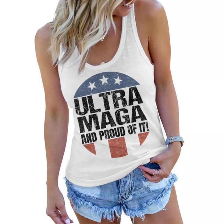 Ultra Maga And Proud Of It V19 Women Flowy Tank