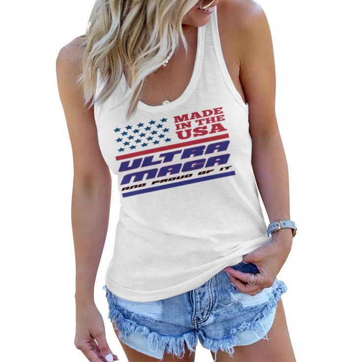 Vintageultra Maga And Proud Of It Made In Usa Women Flowy Tank