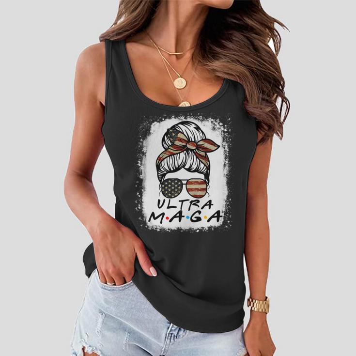 Anti Joe Biden Ultra Maga V2 Women Flowy Tank