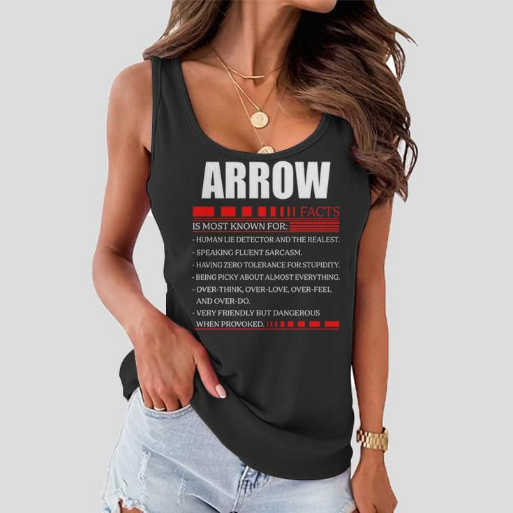 Arrow Fact FactShirt Arrow Shirt For Arrow Fact Women Flowy Tank