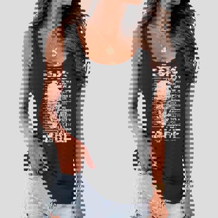 Borg Name Gift Borg Ive Only Met About 3 Or 4 People Women Flowy Tank