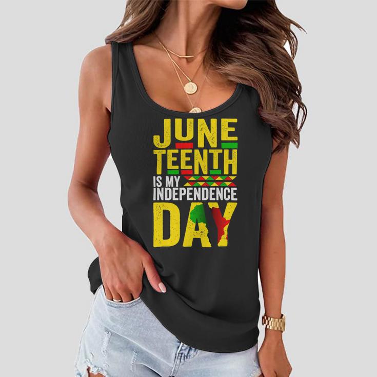 Juneteenth Is My Independence Day 1865 African American Women Flowy Tank