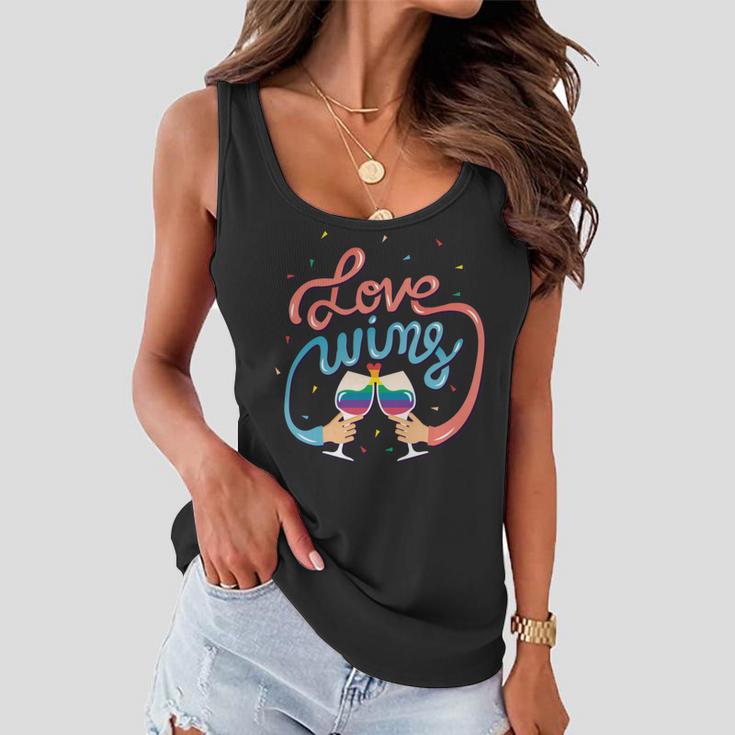 Love Wins 389 Trending Shirt Women Flowy Tank