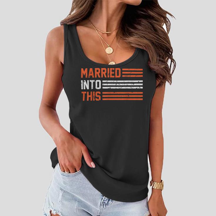 Married Into This 298 Trending Shirt Women Flowy Tank